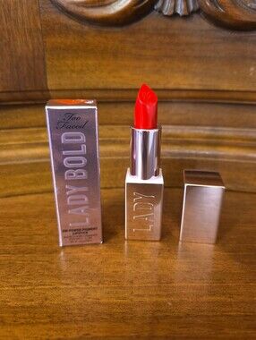 Too Faced Lady Bold EM-Power Pigment Lipstick, You Do You .14oz--NIB